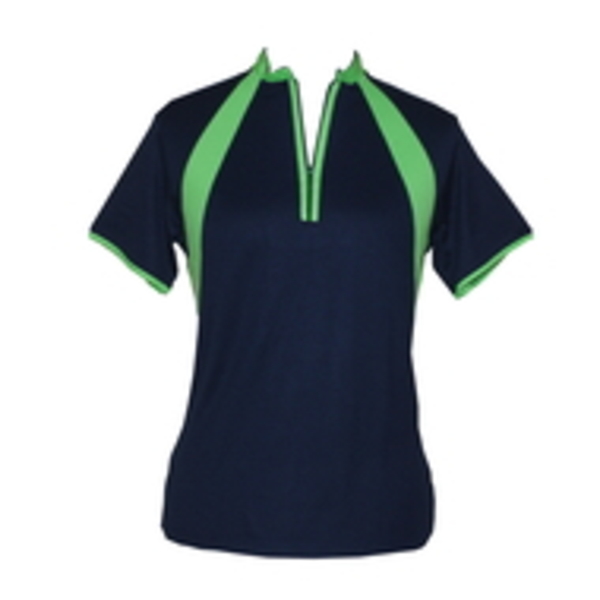 Navy & Lime Green Ladies Golf Shirt just 49.00