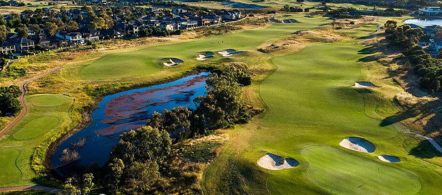 18 Holes for FOUR in Motorised Carts at the Stunning <em>Sanctuary Lakes Club!</em> 