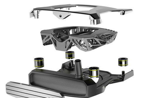 Cobra Golf King Agera Single Bend Golf Putter - Image 3