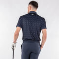 Galvin Green White and Grey Men's Marlow Golf Polo Shirt - Image 2