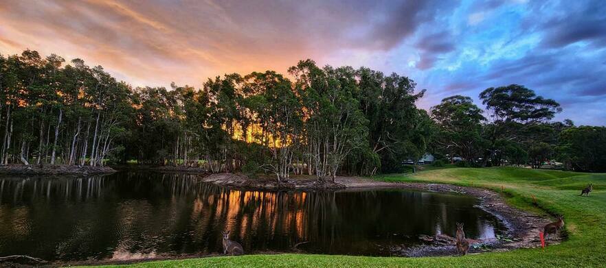 Play the Championship Course at <em>Horizons Golf Resort, Salamander Bay.</em> 18 Holes for TWO with 7 Day Bookings. 