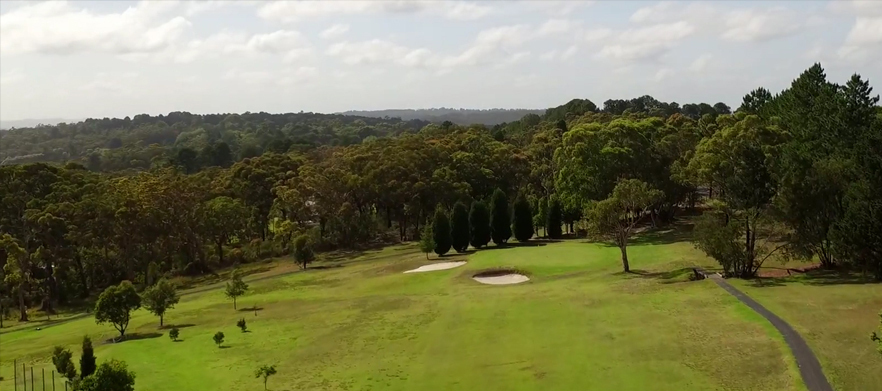 Play 18 holes at <em>Mangrove Mountain Golf Club.</em> Green fees for 4 with 2 carts and drinks  