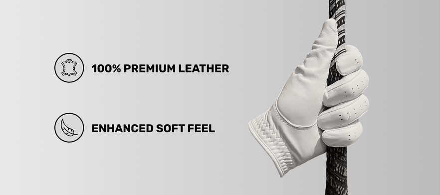 Elite Leather Golf Glove (3 pack)