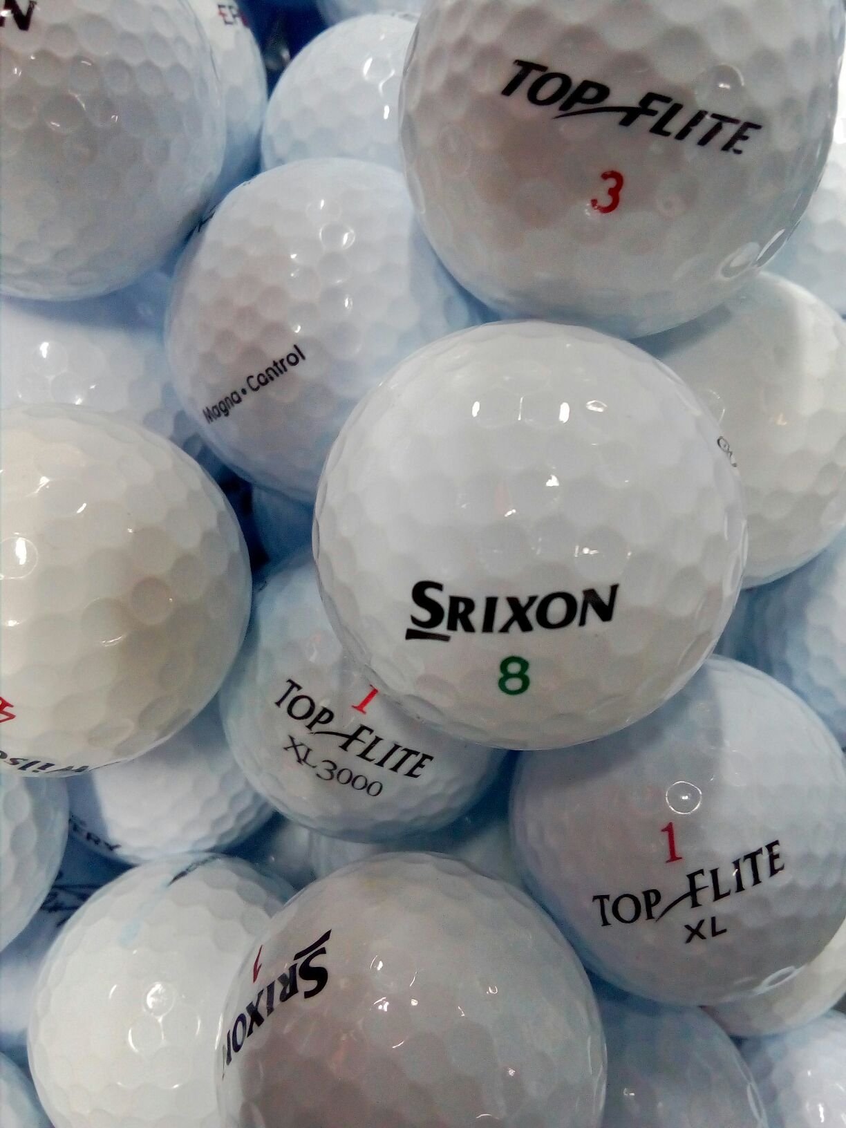 50 Srixon and Economy Ball AAAAA/Mint - AAAA/Near Mint Mix - Image 1