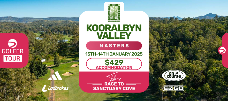 Kooralbyn Valley Masters 13th & 14th January 2025 (Accommodation)