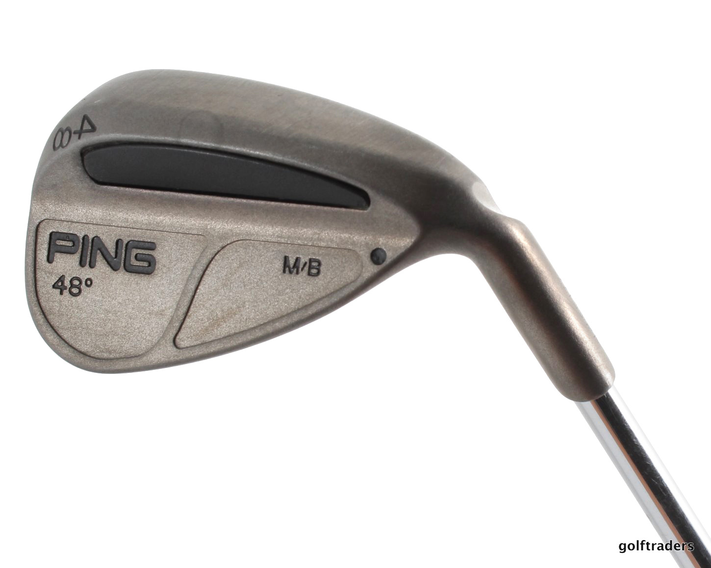 PING M/B BLACK DOT 48º PITCHING WEDGE STEEL WEDGE FLEX NEW GRIP 