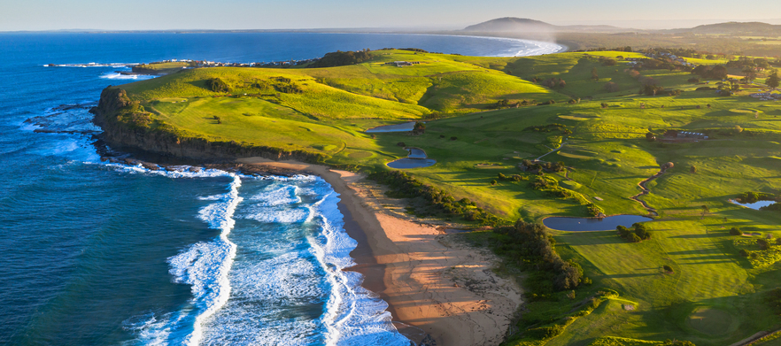 <b>One of NSW's Hidden Gems!</b> 18 Holes for Two with a Shared Motorised Cart and Drinks at the Stunning <b>Gerringong Golf Club</b> - With Ocean views from every tee! 