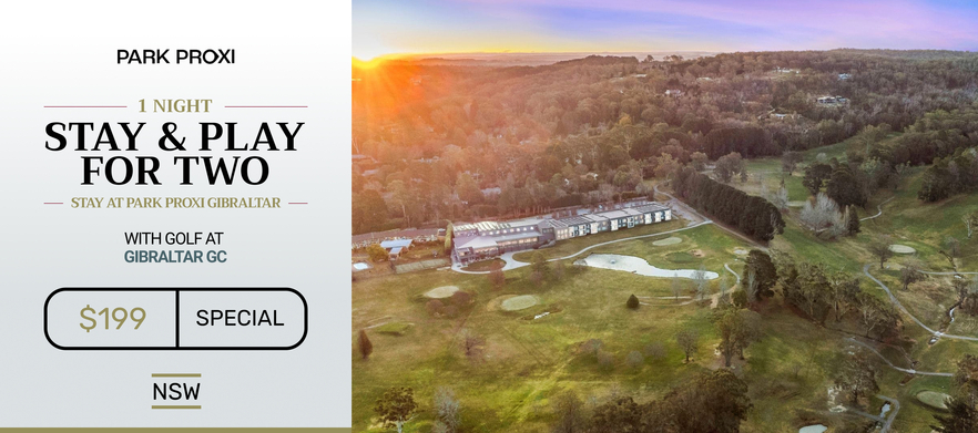 <em>Southern Highlands Golf Getaway!</em><b>One Night Golf Getaway for Two at the Award Winning Park Proxi Gibraltar Bowral Plus a game of Golf!</b>