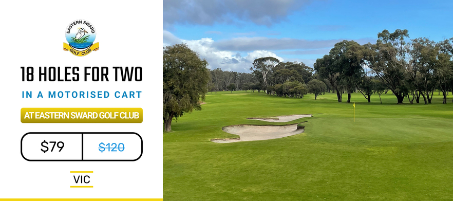18 Holes For Two in a Shared Cart at The Beautiful Eastern Sward Golf ...