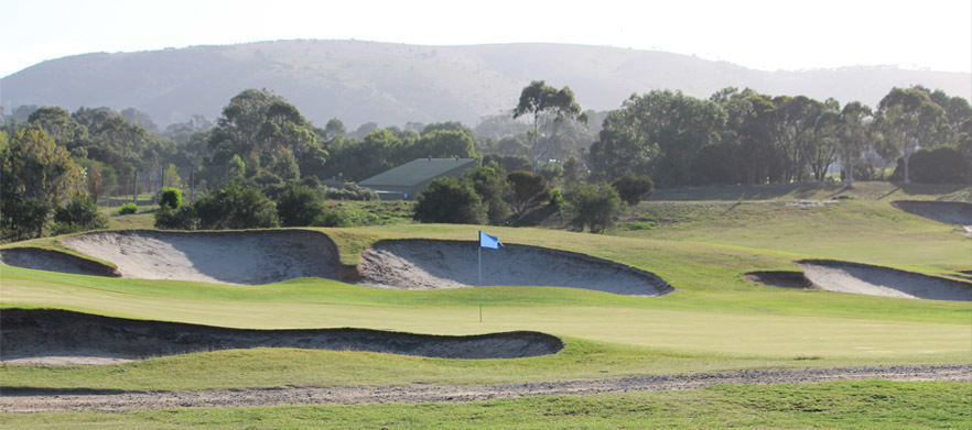 Discover one of Adelaide's Hidden Gems! 18 Holes for Two at the Beautiful <em>McCracken Golf Club.</em> Includes a Shared Motorised Cart and 2-4-1 Drinks voucher. 