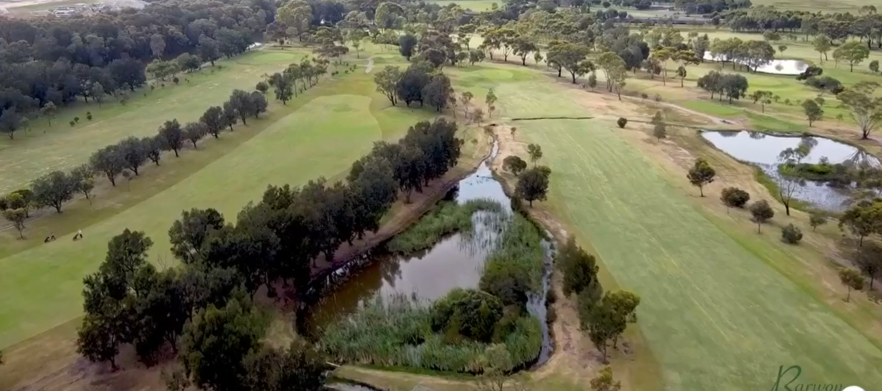 At <em>Barwon Valley Golf Club:</em>  18 holes of golf for two with a shared motorised cart and beer each.