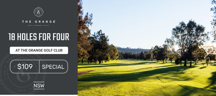 </em> 18 Holes for Four at the beautiful <em>Grange Golf Club!</em>