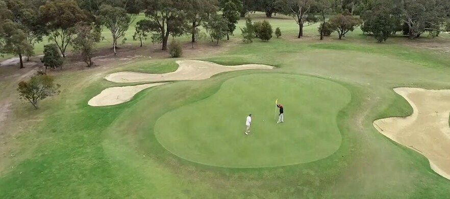 <em>One of Melbourne's Hidden Gems!</em> Enjoy 18 holes at <em>Devilbend Golf Club.</em> Includes a shared motorised cart.