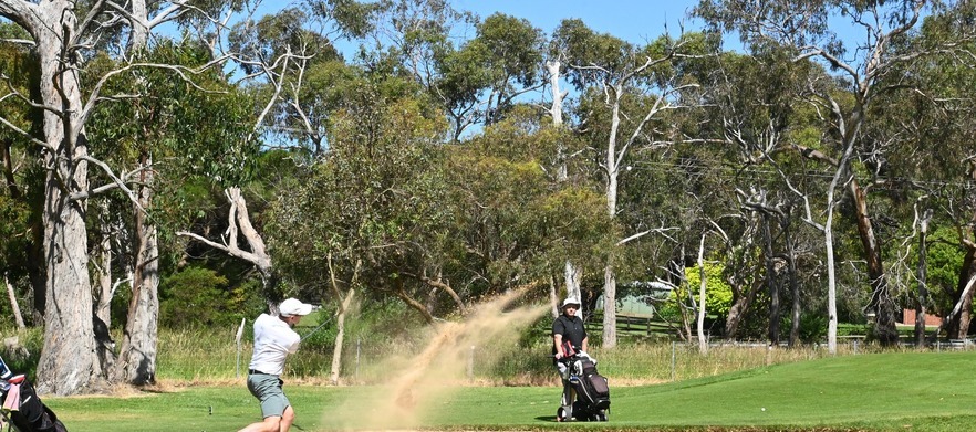 <em>One of Melbourne's Hidden Gems!</em> Enjoy 18 holes at <em>Devilbend Golf Club.</em> Includes a shared motorised cart.
