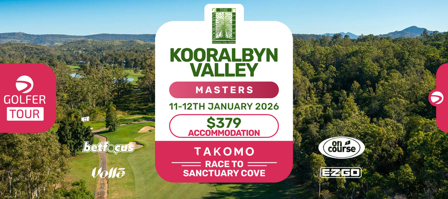Kooralbyn Valley Masters 11th & 12th January 2026 (Accommodation)