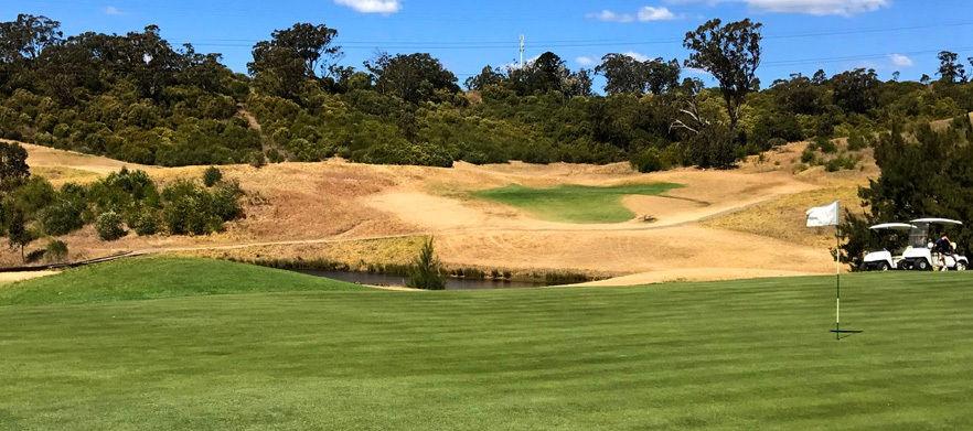 18 holes for Two in A Cart at <em>Macarthur Grange Country Club.</em>