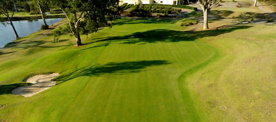 18 holes for Two in A Cart at <em>Macarthur Grange Country Club.</em>