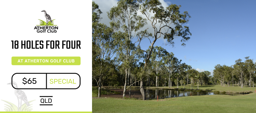 18 Holes for Four at <em>Atherton Golf Club.</em> 