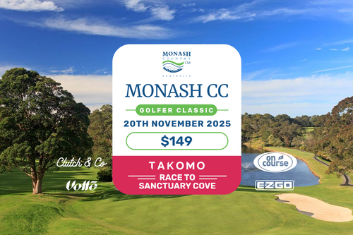 Monash Golfer Classic 20th November 2025