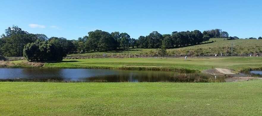18 holes for Four in Motorised Carts at Tin Can Bay Country Club