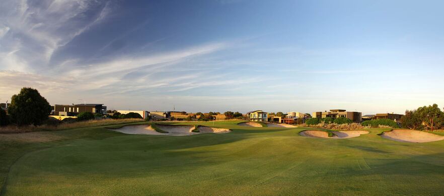 SUNDAY SUMMER GOLF! Melbourne's Premier Golf Resort, <em>The Sands Torquay.</em> 18 Holes For Four in Motorised Carts! 