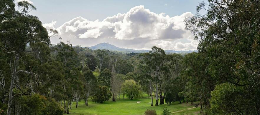 18 Holes For Two With a Shared Cart at Mount Lofty Golf Club 