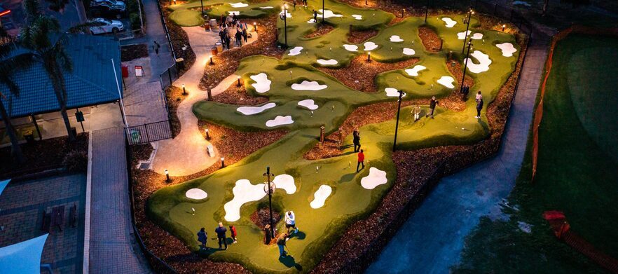 Play Adelaide's Hottest Putt Putt Under Lights.  4 people at Shanx - Adelaide. Normally $88, This Offer $49