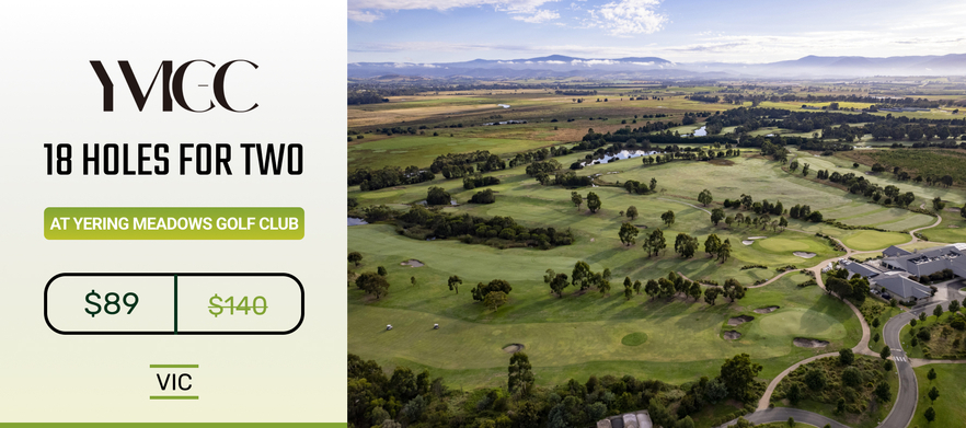 Your chance to play at the award winning <em>Yering Meadows Golf Club.</em> 18 Holes for Two
