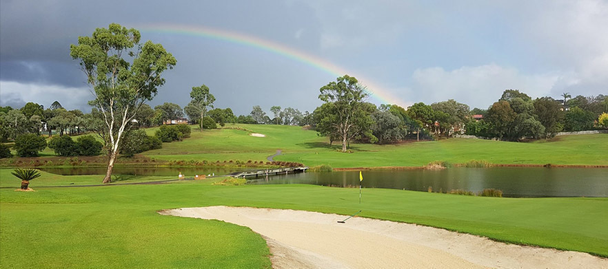 <em>Discover one of NSW's Hidden Gems!</em> 18 Holes for Four with Two Motorised Carts at Campbelltown Golf Club. 