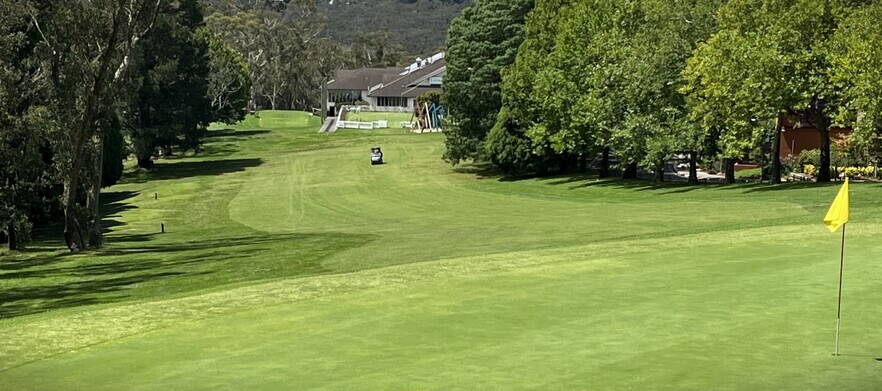  18 Holes of Golf for Four in Motorised Carts at <em>Leura Golf Club.</em> 