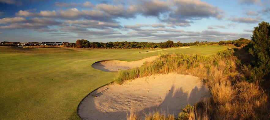 BLACK FRIDAY SPECIAL at Melbourne's Premier Golf Resort, <em>The Sands Torquay.</em> 18 Holes For Two in a Motorised Cart! 