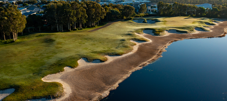 18 holes for Four in Two Shared Motorised Carts at Pacific Harbour Golf & Country Club</em>