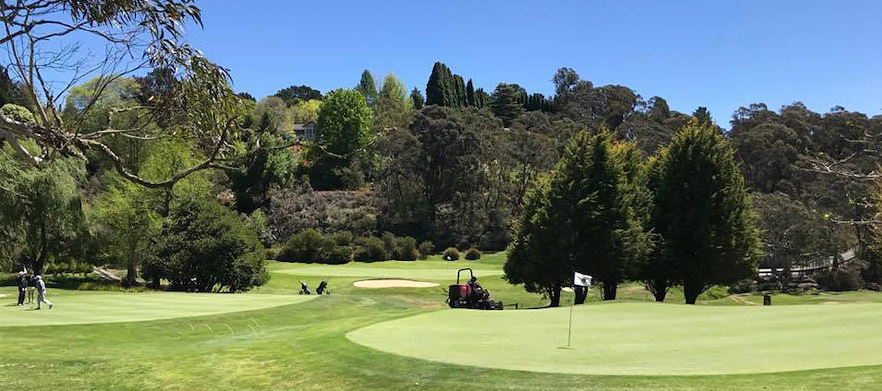 Play the Highest and Most Scenic Course in the Blue Mountains! At <em>Blackheath Golf Club:</em>  18 Holes for 4, with shared motorised golf carts. 