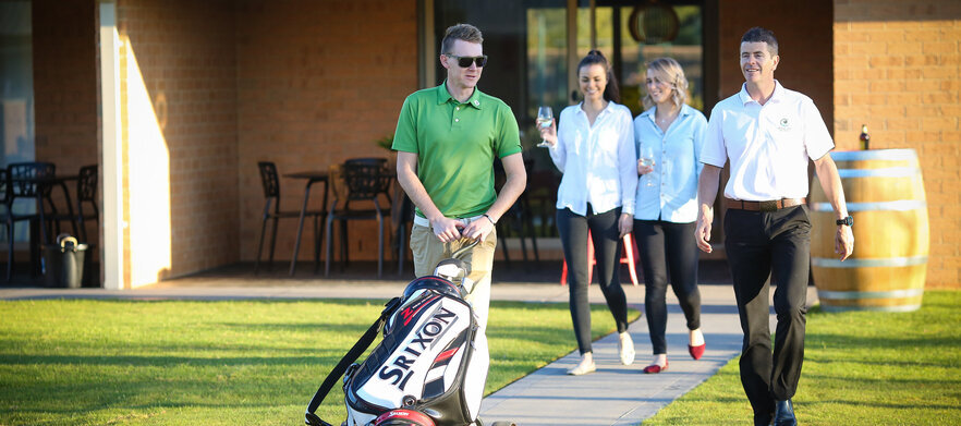 Two Nights Stay for TWO people at a top Murray course, at <em>Howlong Golf Resort</em>.  Includes 18 Holes Golf Per Day, Bucket of Range Balls, Breakfasts, and Drink vouchers. 