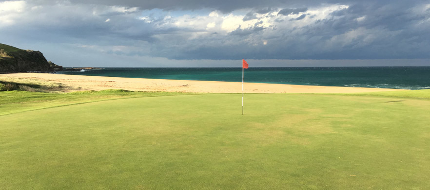 <b>One of NSW's Hidden Gems!</b> 18 Holes for Two with a Shared Motorised Cart at the Stunning <b>Gerringong Golf Club</b> - With Ocean views from every tee! 