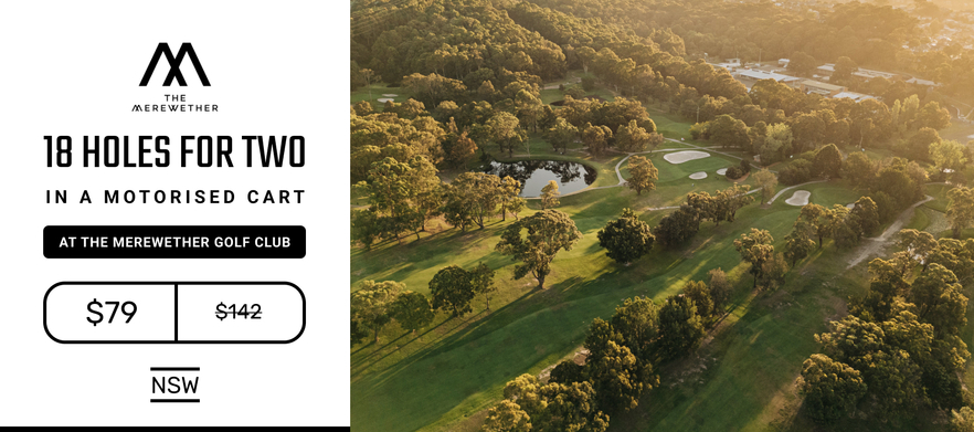 <em>Discover one of NSW's Hidden Gems!</em> 18 Holes for Two in a Motorised Cart at <em> Merewether Golf Club! </em>
