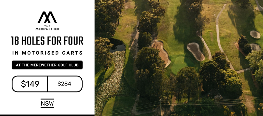 <em>Discover one of NSW's Hidden Gems!</em> 18 Holes for Four in Two Motorised Carts at <em> Merewether Golf Club! </em>