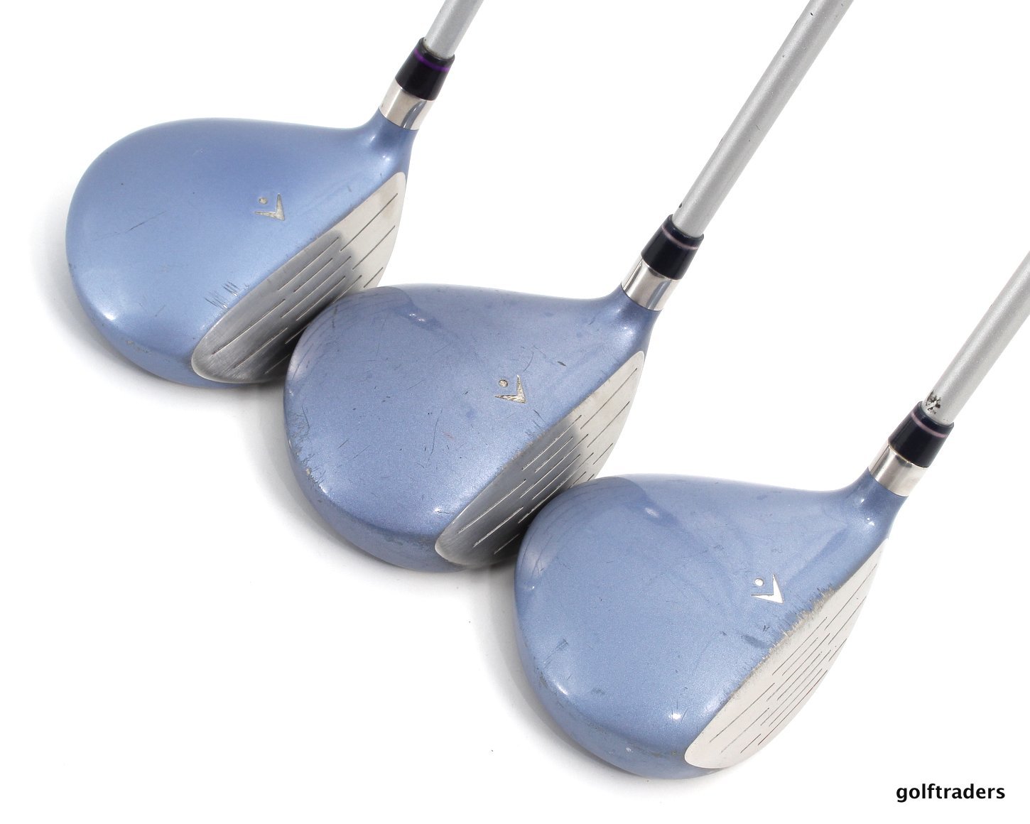 PGF LADY FUTURA WOOD SET 3, 5 & 9 WOOD GRAPHITE LADIES FLEX NEW GRIPS E606 just 120.00