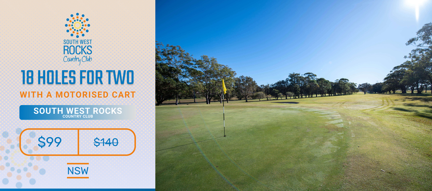 18 Holes for Two in a Motorised Cart at South West Rocks Country Club