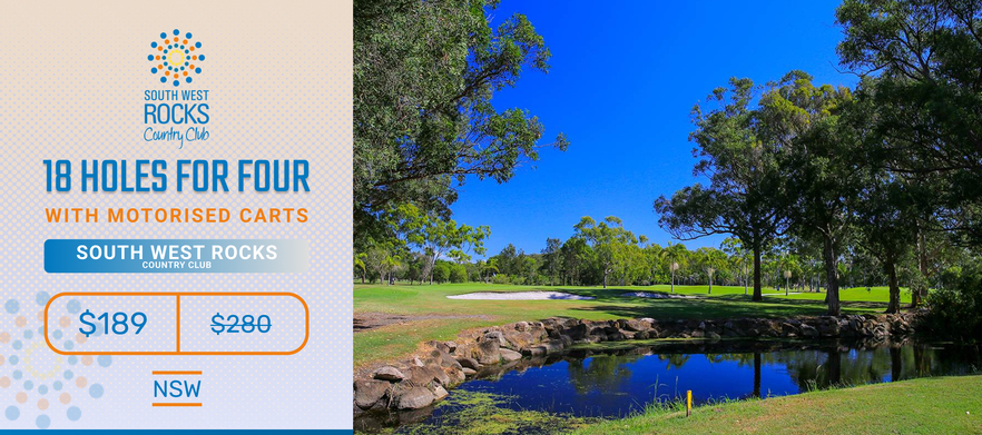 18 Holes for Four in Carts at South West Rocks Country Club