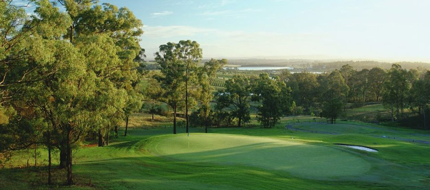 Golf for Four at the breathtaking Cypress Lakes Golf & Country Club in the heart of the Hunter Valley. 18 holes for FOUR in Two Motorised Carts!