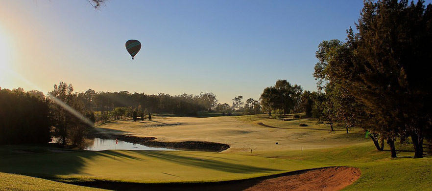 Golf for Four at the breathtaking Cypress Lakes Golf & Country Club in the heart of the Hunter Valley. 18 holes for FOUR in Two Motorised Carts!