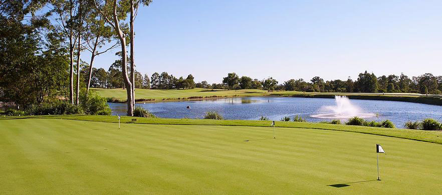 Golf for Four at the breathtaking Cypress Lakes Golf & Country Club in the heart of the Hunter Valley. 18 holes for FOUR in Two Motorised Carts!