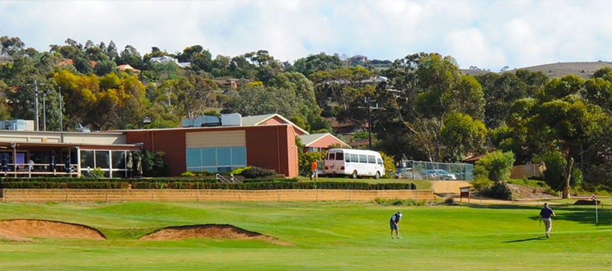 18 holes for TWO in Motorised Carts at <em>Bacchus Marsh Golf Club.</em> 