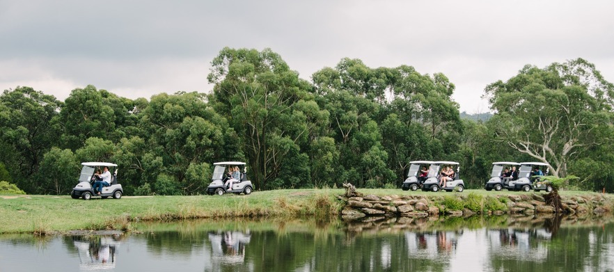 18 Holes For Four in Two Motorised Carts at The Springs!