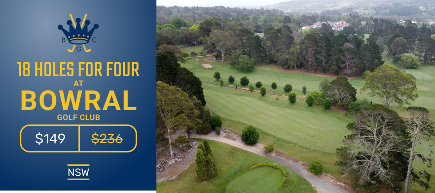 <em>Bowral Golf Club:</em> Just an Hour's Drive from Sydney - 18 holes for FOUR players! 