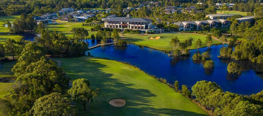 <em>18 Holes For Two in a Motorised Cart With a Bottle of Water each at Kooindah Waters Club.</em>