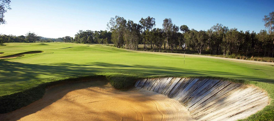<em>18 Holes For Two in a Motorised Cart With a Bottle of Water each at Kooindah Waters Club.</em>