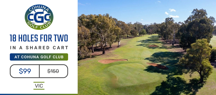 18 Holes for Two with a Cart for only $99 at Cohuna Golf Club!