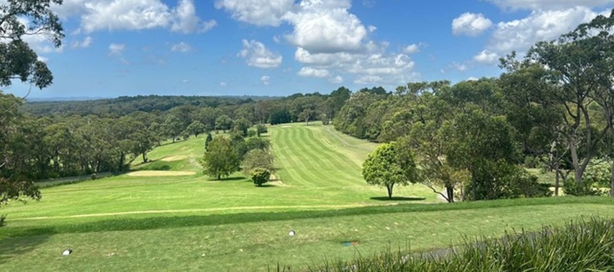 18 Holes for Four in Two Carts at Mangrove Mountain Golf Club